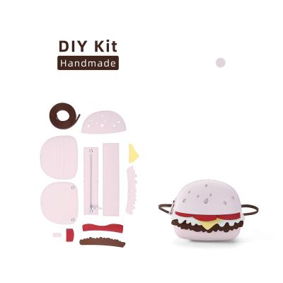 China China DIY Handmade Leather Kits For Burger Shoulder Bagbackpack DIY Kit With Tools And Craft Instruction Kits DIY Creayive Gift for sale