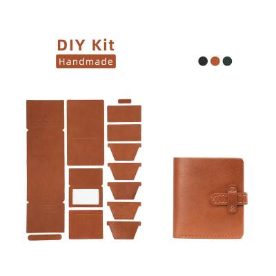 China Other Wallet Kit Multi Functional Vertical Wallet Leather Fashion DIY Casual Zero Wallet For Men Pinch for sale