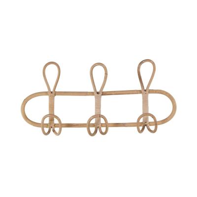 China Strong Wall Hook Top selling rattan coat hooks Living room  hanger wall  hook for sale