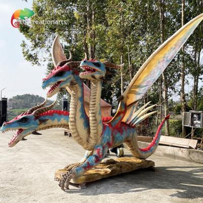 Chine Des dragons animatroniques artificiels pour la décoration des parcs à thème à vendre