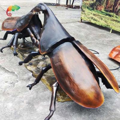 China De Realistische Animatronic Insecten Dieren Aangepaste Trypoxylus Dichotomus van ISO Te koop