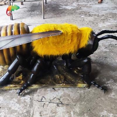 China Botanische Aangepaste de Bijen Robotachtige Insecten van Animatronic van de Tuin Kleine Grootte Te koop