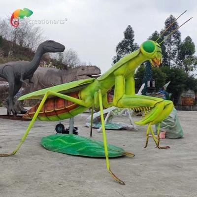 China 6M Simulation Animatronic Insects Animatronic het Materiaal van de Bidsprinkhanenspeelplaats Te koop