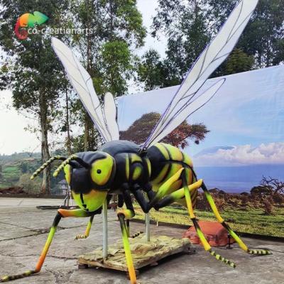 China De Insectensimulatie 5M van weerbestendigheidsanimatronic Wasp For Botaninal-Tuin Te koop