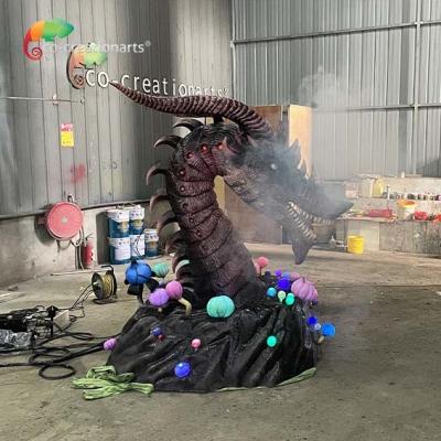 Chine Preuve Animatronic ardente occidentale du soleil de dragons à vendre