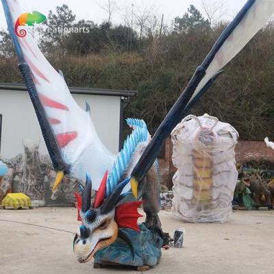 China Simulation Color Animatronic Dragons Animatronic Model 5 Meters for sale