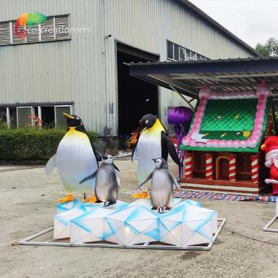 China Van het Festivallantaarns van het aquariumpark de Chinese Weerbestendigheid van de de Pinguïnlantaarn Te koop