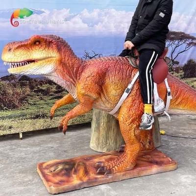 Cina Bambini Animatronico Dinosauro camminante Cavalcature elettriche Cavalcature T Rex in vendita