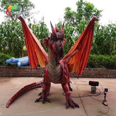 Cina Draghi Animatronic Dragon For Amusement Park a grandezza naturale di mostra all'aperto di tema del CE in vendita