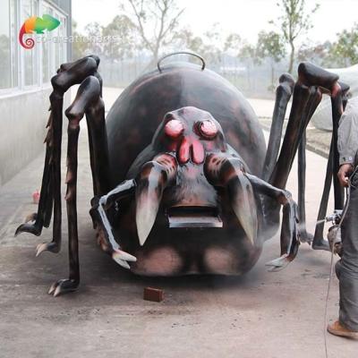 China Personifizierte Kundenbezogenheits-Vergnügungspark-riesige Animatronic Spinne zu verkaufen