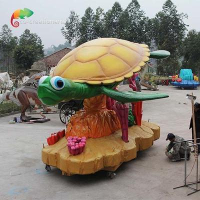 China Festival Celebrating Chelonia Funny Animal Parade Floats Wear Resistance for sale