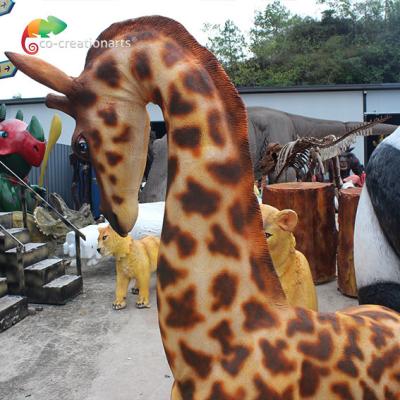 China Das Beleuchten der Fiberglas-Tier-Fiberglas-Giraffe belichtete Tiere für Freizeitpark zu verkaufen