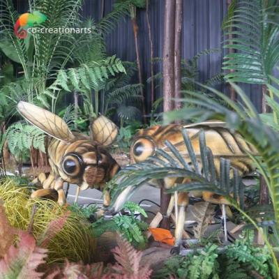 China Garden Decoration Cicada Animatronic Insect Lifelike Movement Te koop