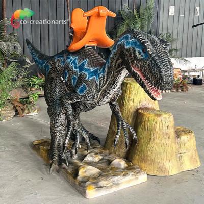 Κίνα Ce Certified Animatronic Dinosaur Ride Velociraptor Ride 4m Length προς πώληση