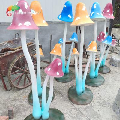 China Animatronic Realistic Mushroom Ornaments For Theme Park Decorations zu verkaufen