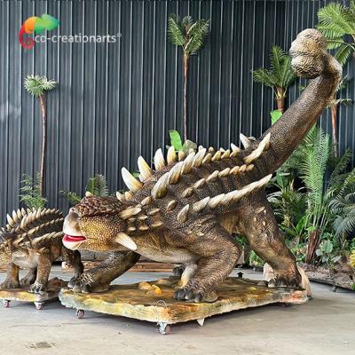 China Realistische geluids- en bewegingscontrolesystemen Levensgrootte Animatronische dinosaurussen Weerbestendige Te koop