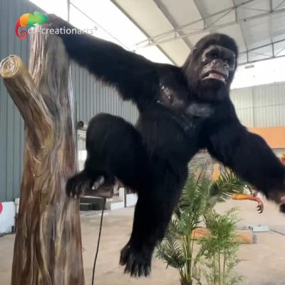 China Individuell angepasste realistische Animatronische Tiere Animatronische Gorilla zum Dekorieren zu verkaufen