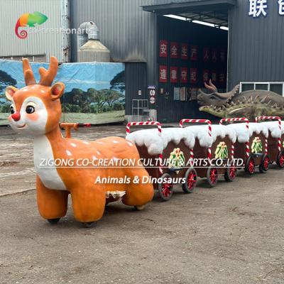 中国 Customized Christmas Deer Scooters Attraction For Shopping Center Playground Attractions 販売のため