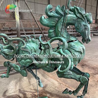 China Customized Mechanical Horse For Museum Decoration Shopping Center en venta