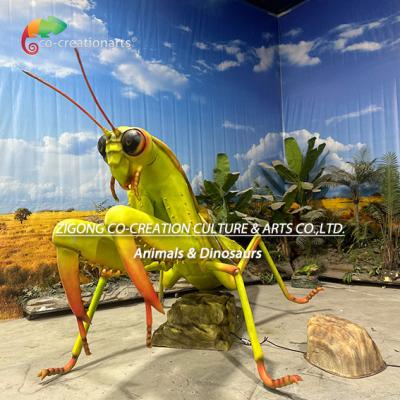 China Animatronische Mantis Simulatie Insecten Beweegbare insecten Voor attracties in pretparken Te koop