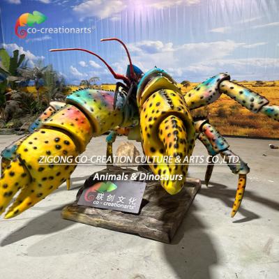 Cina Animali Animatronici Simulazione Granchio Eremita Per la decorazione del parco a tema in vendita