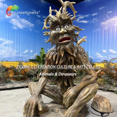 Cina Giant Animatronic Talking Tree Man Humanic Talking Tree Per la decorazione del parco a tema in vendita