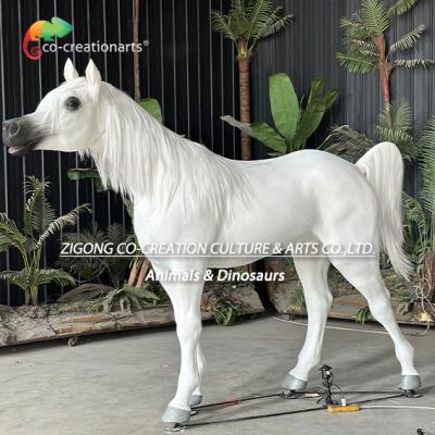 China Animales animatrónicos Caballo árabe animatrónico personalizado en venta