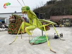 6M Simulation Animatronic Insects Animatronic Mantis  Playground Equipment