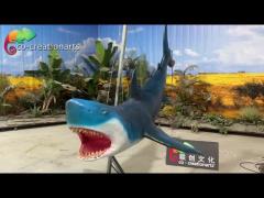 Aquarium 7Meter Realistic Animatronic Animals Shark Wave Realistic Model