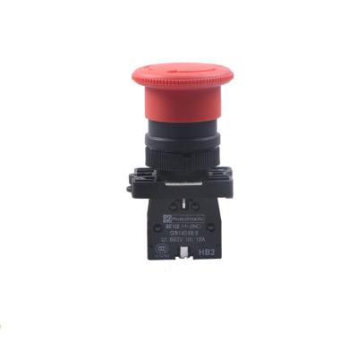 China XB2-ES542 22mm Plastic Emergency Push Button Switch for sale