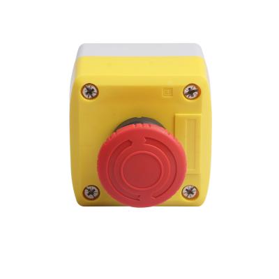 China Waterproof ABS XALJ174 Emergency Stop Switch With Electric Start Box Pull Push Stop Type Contact for sale