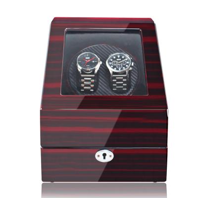 China Polished Finish Supplier Low Price And Hot Selling China Mabuchi Motor 6.5-8.5 MOQ Wooden Automatic Watch Box Winder Super Quiet Lathes en venta