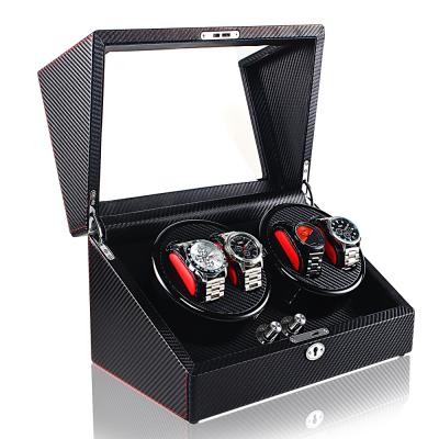 China Polished Finish or High Gloss Professional Quality China Torque Motors Automatic Leather Watch Box Watch Winder Automatic Wooden Watch Winder zu verkaufen