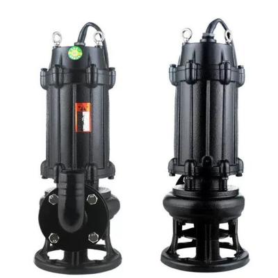 China Industrial Utilities 4Hp Cast Iron Electric Jet Cutting Chopper Submersible Pump Sewage Treatment Pump For Dirty Water for sale