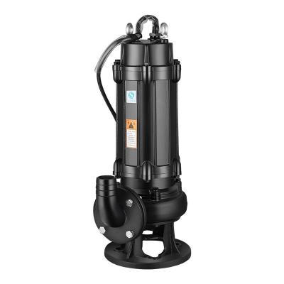 China Industrial Utilities High quality smart aikon WQ series cast iron submersible vertical high lift cutting dirty water sewage pump for sale