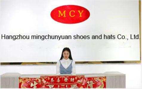 Verified China supplier - Hangzhou Mingchunyuan Shoes And Hats Co., Ltd.