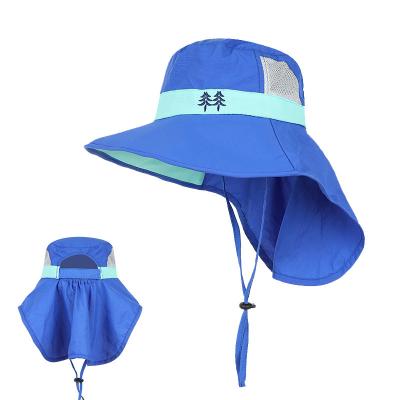 China New Sun Protection Children's Sun Hat Spring Baby Beach Sun Hat And Fisherman Boys And Girls Sunshade Sunshade Summer UV Sun Hat for sale