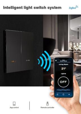 Chine Panneau futé en métal de commutateur de Zigbee de contrôle d'appli de Tuya pour le Smart Home à vendre