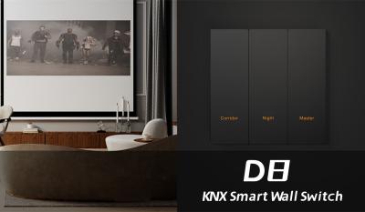 Cina Smart Home dell'interruttore della luce della parete di protocollo 24V di KNX/commutatore elettrico parete di plastica dell'hotel in vendita