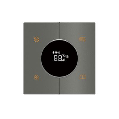 China 86x86mm Huis Slimme Thermostaat, de Thermostaat van de de Knopstijl van 24V gelijkstroom Te koop