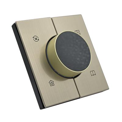 China Termóstato elegante del hogar de Laffey, termóstato de bronce del control de la temperatura de KNX en venta