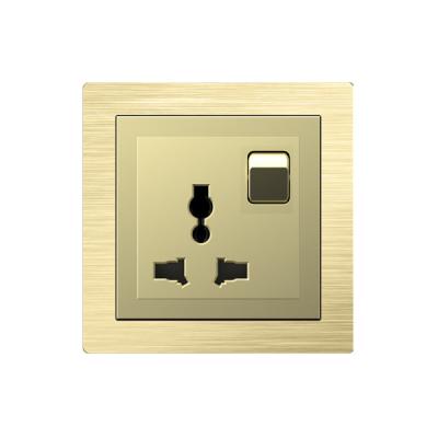 China Sockel Soem-ODM-elektrischer Leistung, 13A drei Pin Socket With Switch zu verkaufen