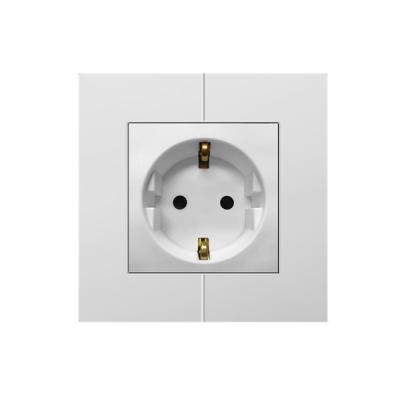 China Smart Laffey Schuko Outlet Sockets Plastic Module For Home / Hotel for sale