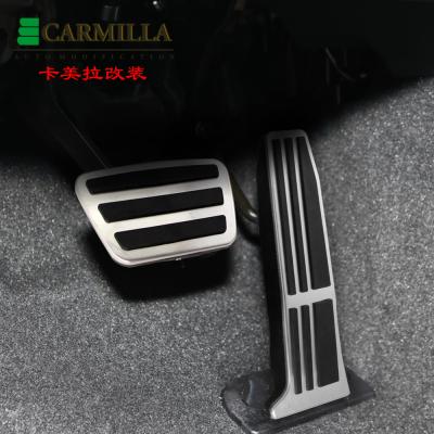 China Luxury Carmilla For Toyota Camry Avalon 2018-2021 RAV4 2019-2021 For Lexus es GS 2018-2021 Non Slip Car Pedals Gas Brake Pedal Cover for sale