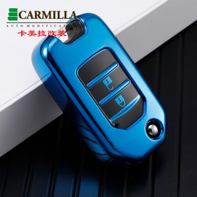 China Luxury TPU Car Key Case Key Holder For Honda Accord CR-V Civic HR-V Vezel Jade Crider Odyssey 2015 - 2020 for sale