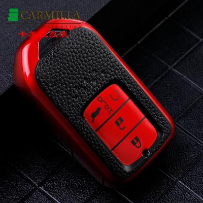 China Luxury TPU Car Key Cover For Honda Civic 2019 CRV FIT 2015 Odyssey Forza Accord 300 125 2018 2007 2003 Jazz HRV Remote FOB Case for sale