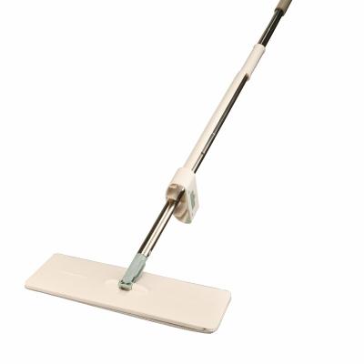 China High Performance Gray Cotton Flat Floor Mop Stainless Dry Low Price Viable Hot Sale for sale