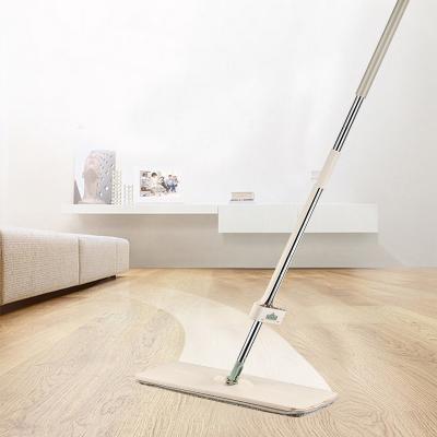 China Sustainable High Quality No Hand Washing And Household Items Cleaning Flat Magic Mop for sale