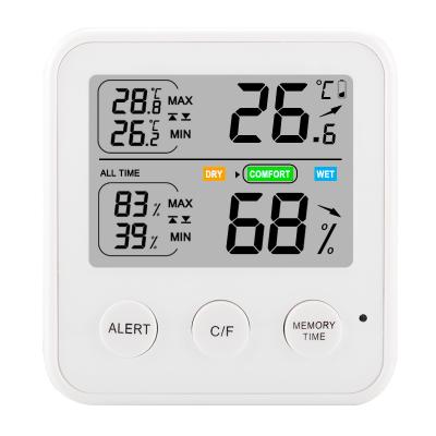 China Small Meters Indoor Thermo-Hygrometer Monitor Parent Use USB Smart Digital And Tester Appliance Temperature Humidity Monitor Hygrometer for sale