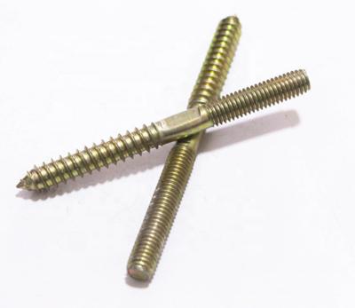 China Stainless Steel 304 316 410 Double End Stud Bolts Finished With Threaded Collar End for sale